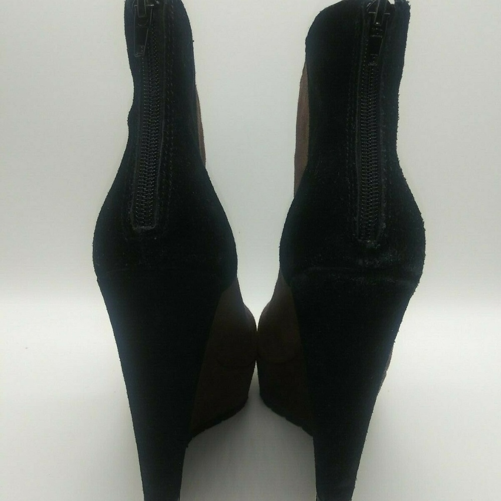 Anthropologie Kelsi Dagger Wedge Ankle Boot 8.5 M - Picture 4 of 8